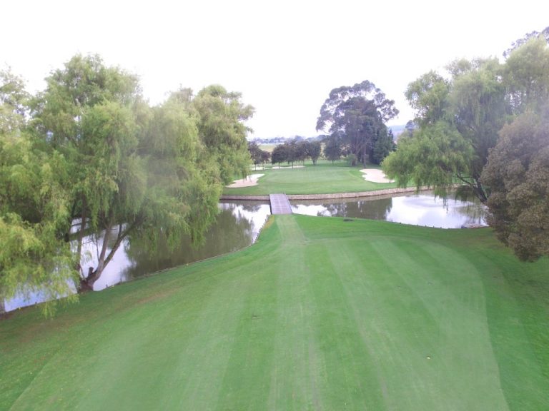Design and construction of green hole 14